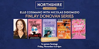 Northshire Saratoga: Elle Cosimano - The Finlay Donovan Series