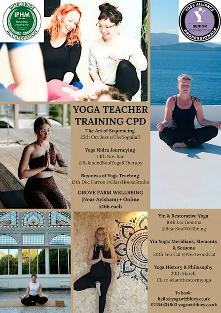 Yoga Teacher Training CPD