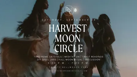 Full Harvest Moon Circle - Sept 26 in Trinity Bellwoods Park, Toronto