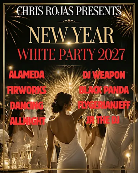 White NYE 20027 with DJ DJ Weapon
