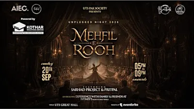 Mehfil E Rooh (Unplugged Night 2026) Sydney