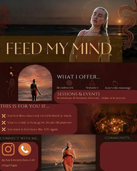 FEED MY MIND EVENT.. a immersive storytelling breathwork workshop