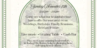 Wedding And Event Expo
