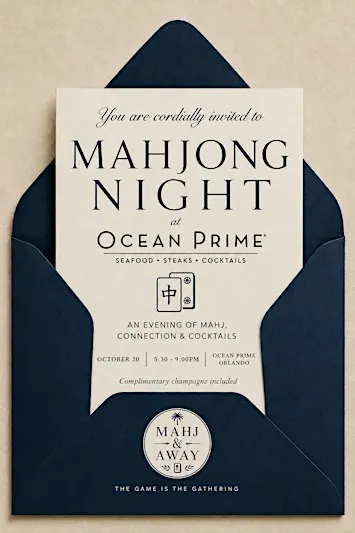 Mahjong Night at Ocean Prime