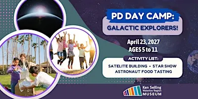 PD Day Camp: Galactic Explorers - Ken Seiling Waterloo Region Museum