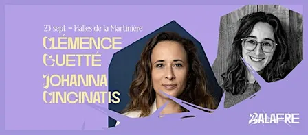Rencontre croisée - Clémence Guetté et Johanna Cincinatis