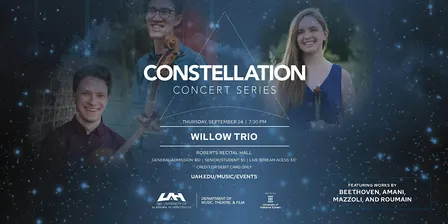 Constellation Concert Series: Willow Trio