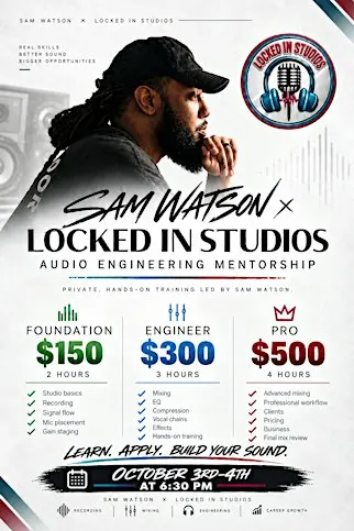 Audio Engineering Mentorship