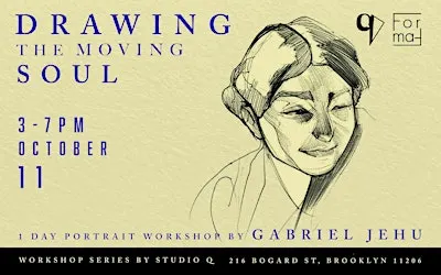 Drawing The Moving Soul - portrait workshop by Gabriel Jehu