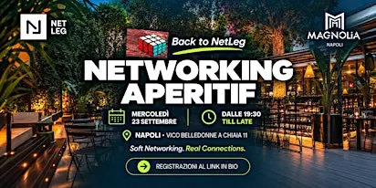 Back to NetLeg Napoli — Season Opening | MAGNOLIA Restaurant Lounge Bar