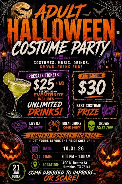 Halloween  After Dark:  Adult Halloween Costume Party