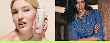 Laura Mercier & Mint Velvet: Beauty and Fashion styling for A/W