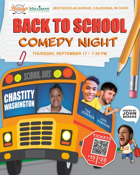 Back to School Comedy Night!
