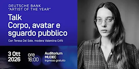 TALK – CORPO, AVATAR E SGUARDO PUBBLICO