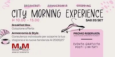 CITY MORNING EXPERIENCE: