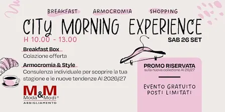 CITY MORNING EXPERIENCE: