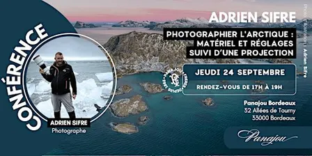 CONFÉRENCE ET PROJECTION // ADRIEN SIFRE // JEUDI 24 SEPTEMBRE