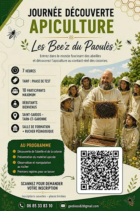 journée découverte apiculture