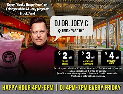 Friday Hooky Happy Hour at Truck Yard Oklahoma City