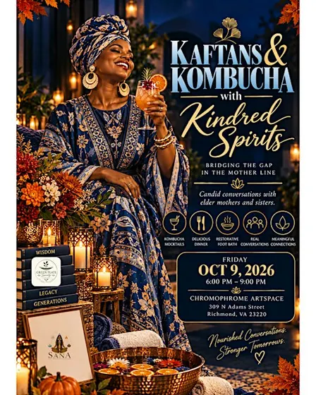 Kaftans & Kombucha with Kindred Spirits