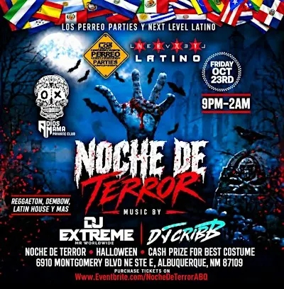 Noche de Terror (Halloween Perreo Party) ABQ