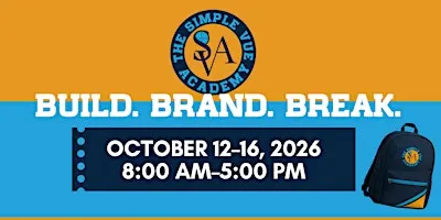 Build. Brand. Break. — Fall Break Entrepreneurship Camp