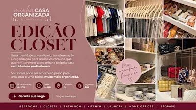 MINHA CASA ORGANIZADA - EDIÇÃO CLOSET