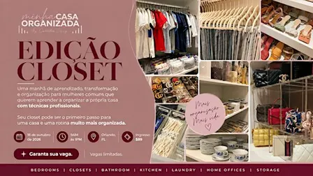 MINHA CASA ORGANIZADA - EDIÇÃO CLOSET