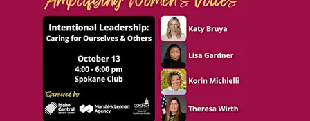 Amplifying Women's Voices:  Intentional Leadership