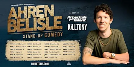 Ahren Belisle Live In Thunder Bay ON