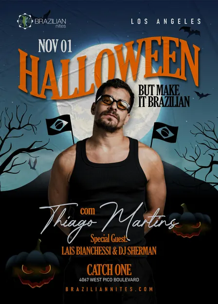Halloween, But Make It Brazilian: Thiago Martins Live in LA