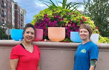 Reiki Sound bath with Tia and Mattie
