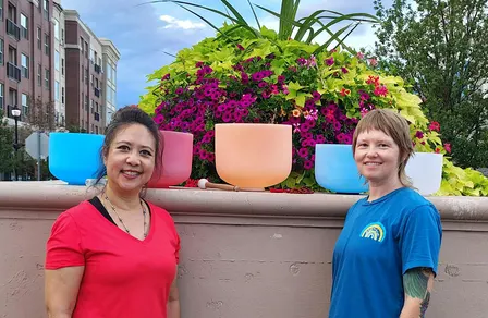 Reiki Sound bath with Tia and Mattie