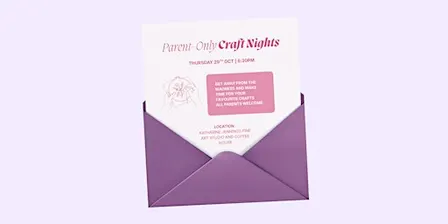 Parent-Only Craft Nights