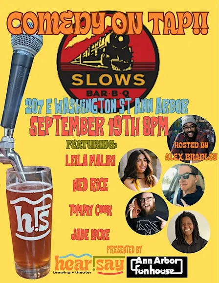 Comedy On Tap at Slows BBQ