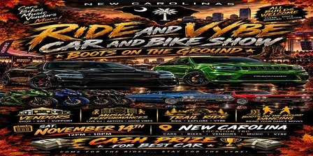 New Carolinas Ride & Vybe Car and Bike Show