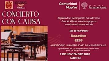 Concierto con causa - Giving Day UP