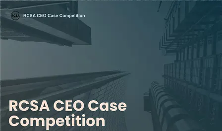 RCSA CEO CASE COMPETITION 2026