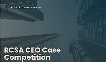 RCSA CEO CASE COMPETITION 2026