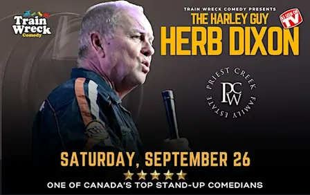 Herb Dixon at Priest Creek Family Estate Winery