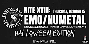 TAKING BACK FRIDAYS -  XVIII - HALLOWEEN EDITION