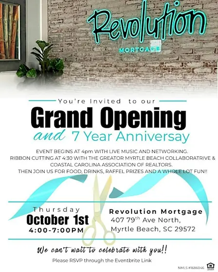 Revolution Office Grand Opening, Ribbon Cutting & 7 Year Anniversary