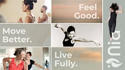 NIA Dance Fitness -Joy in Moving, Complimentary samples & 10% off Brunch