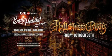 Baila Habibi حبيبي Halloween Party HOUSTON TX