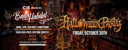 Baila Habibi حبيبي Halloween Party HOUSTON TX