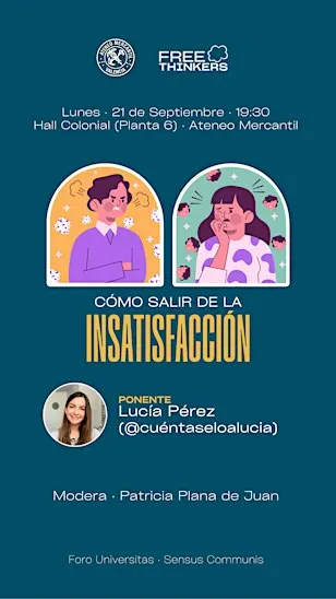 Charla de FreeThinkers con Lucía Pérez