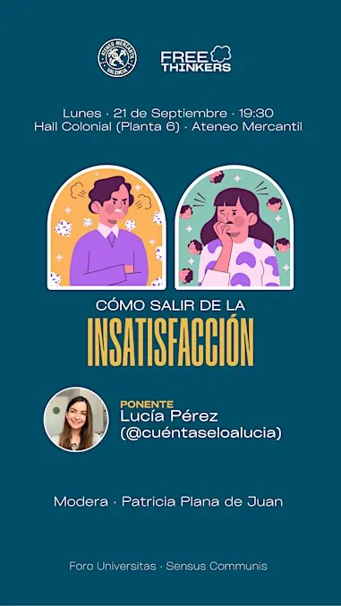 Charla de FreeThinkers con Lucía Pérez