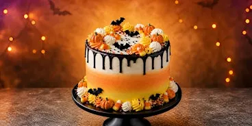 Candy Corn & Chocolate Drip: A Beginner Halloween Cake Decorating Class