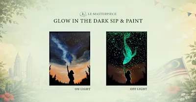 Sip and Paint (Glow in the Dark): Connection