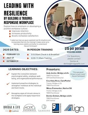 September Leading With Resilience by Building a Trauma-Responsive Workplace